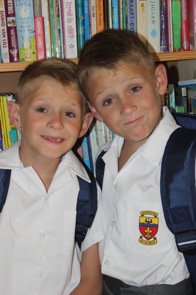 Janco Spies (links) Daniël Spies van Tjokkies.