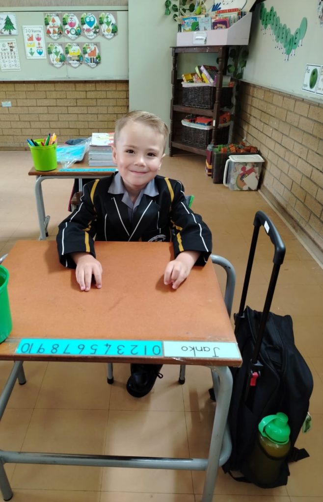 Janko Visser van die Laerskool Truida Kestell in Bethlehem.