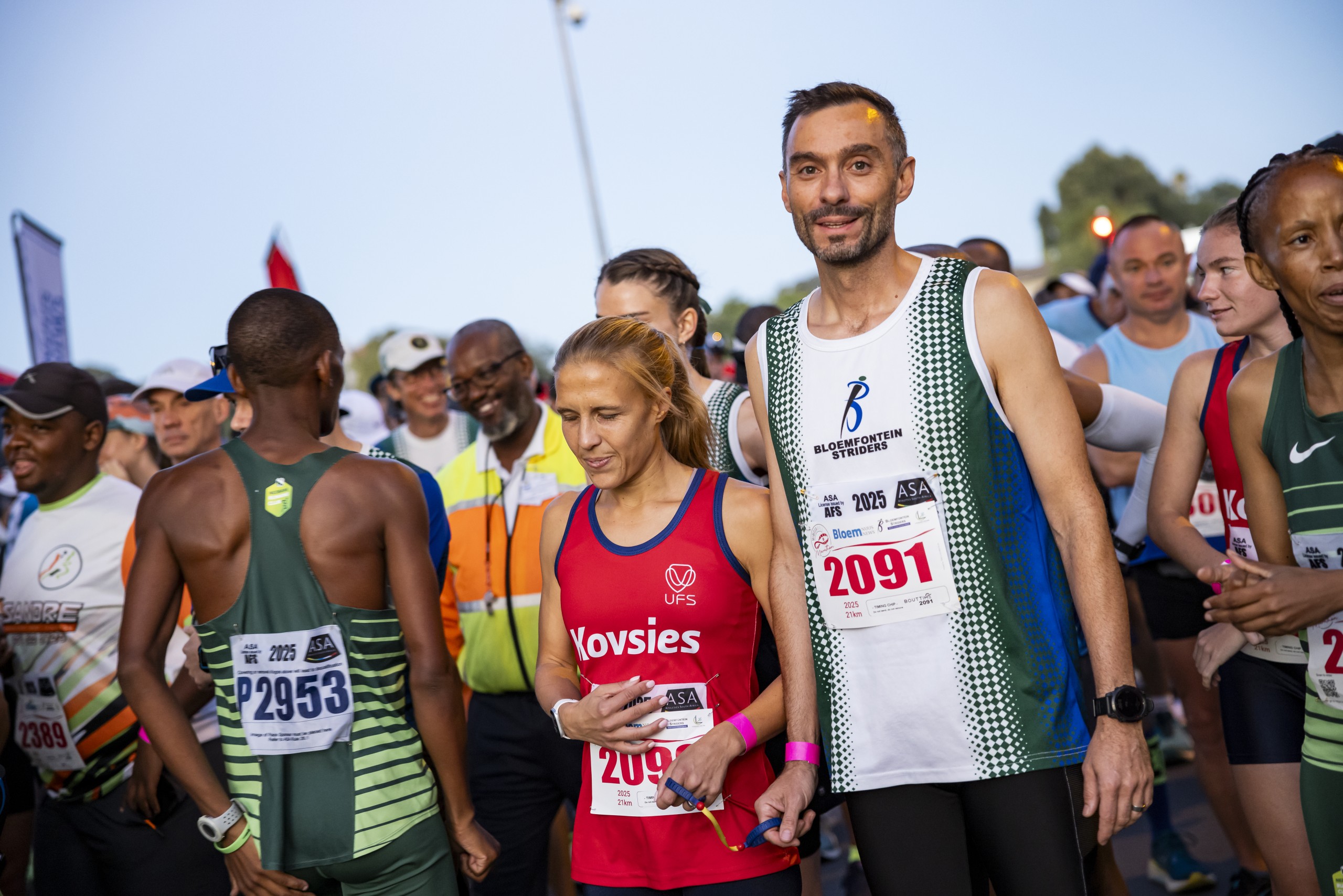 The Mimosa Mall Marathon is held in association with the Louzanne Coetzee Foundation.
