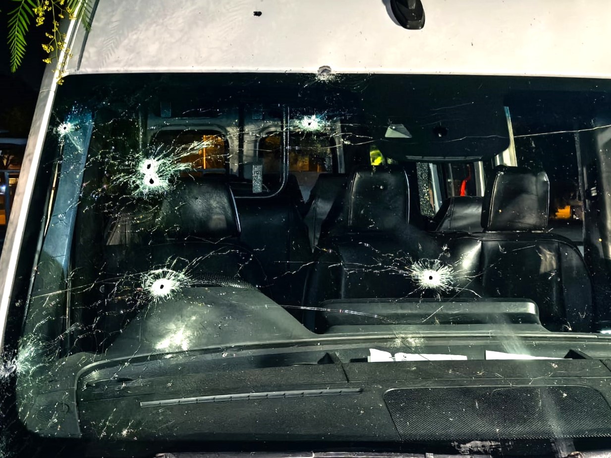Taxi hit by 29 bullets in late-night CBD shooting, driver injured