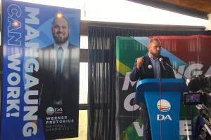 DA in Mangaung kondig sy burgemeesterskandidaat aan