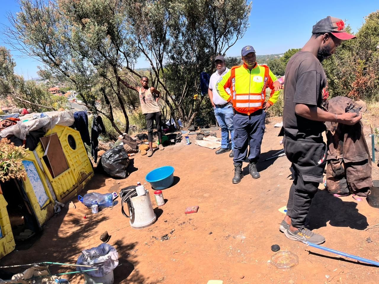 Illegal occupants removed as  conservancy is to be extended