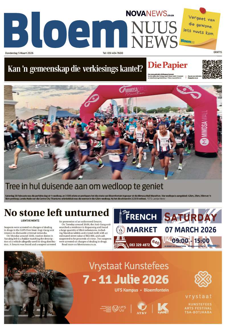 BloemNuus – E-Edition – 5 Maart 2026