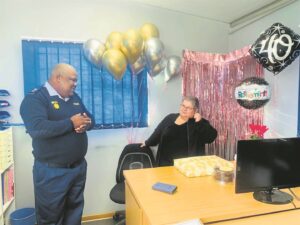 Over three decades service