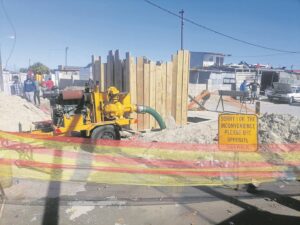 Blockages cause stink