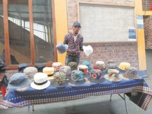 Self-taught designer Mthuthuzeli Kali brings fashion dreams to life in Nyanga