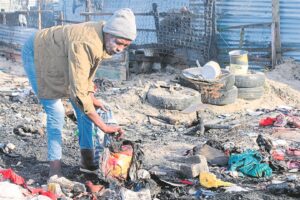 Bleak Christmas on the cards for Driftsands family as fire destroys all they have