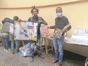 Langa children taught recycling