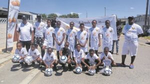 Real Ideas FC celebrates new kit donation from Nulaid in Gugulethu