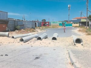 Streets closed in Mfuleni, Cape Town following a spree of armed robberies