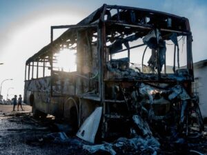 Anarchy in Nyanga as buses continue to come under attack