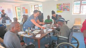 Residents in Langa taught about wellness