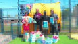 Concerned Gugulethu men launch diaper drive to assist needy families at Nobantu Primary School