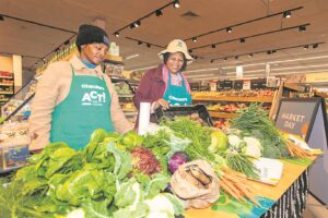 ‘It saves me a lot of my pension money’: Siyazama reaps the rewards from community garden