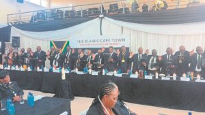 New executive sworn in at Blaahs Society Cape Town