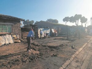 Three die in Nyanga shack fire