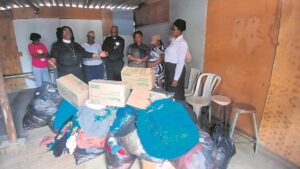 Local church steps up to support families displaced by Taiwan informal settlement fire