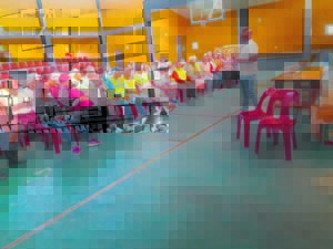 New neighbourhood watch members in Crossroads put through their paces