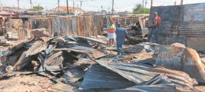 30 shacks burnt down, 59 people left homeless in KTC