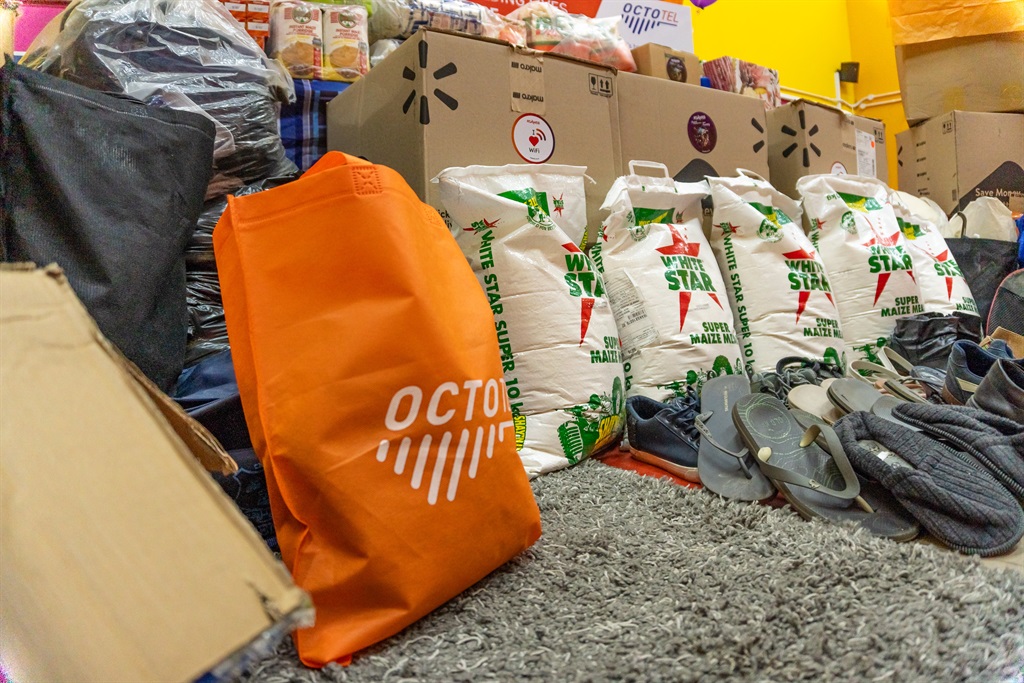 From shoes to blankets, every item carries a messa