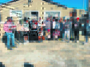 Activist donates copies of book