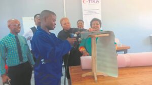 New upholstery-skills workshop opened at Siviwe Special School in Gugulethu