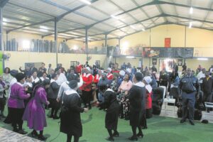 Nomzamo residents hold spiritual intervention in an effort to prevent crime