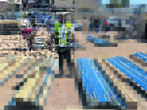 Rebuilding after disaster: Fire victims in Nomzamo get support