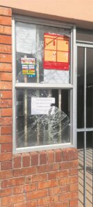 A Zimbabwean man arrested for vandalising state property