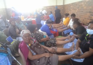 Lwandle seniors treated to relaxation and wellness at community hall