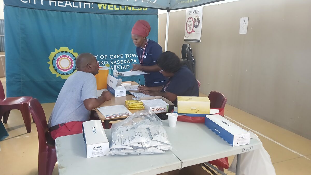 Health awareness drive in Mfuleni brings services to the community