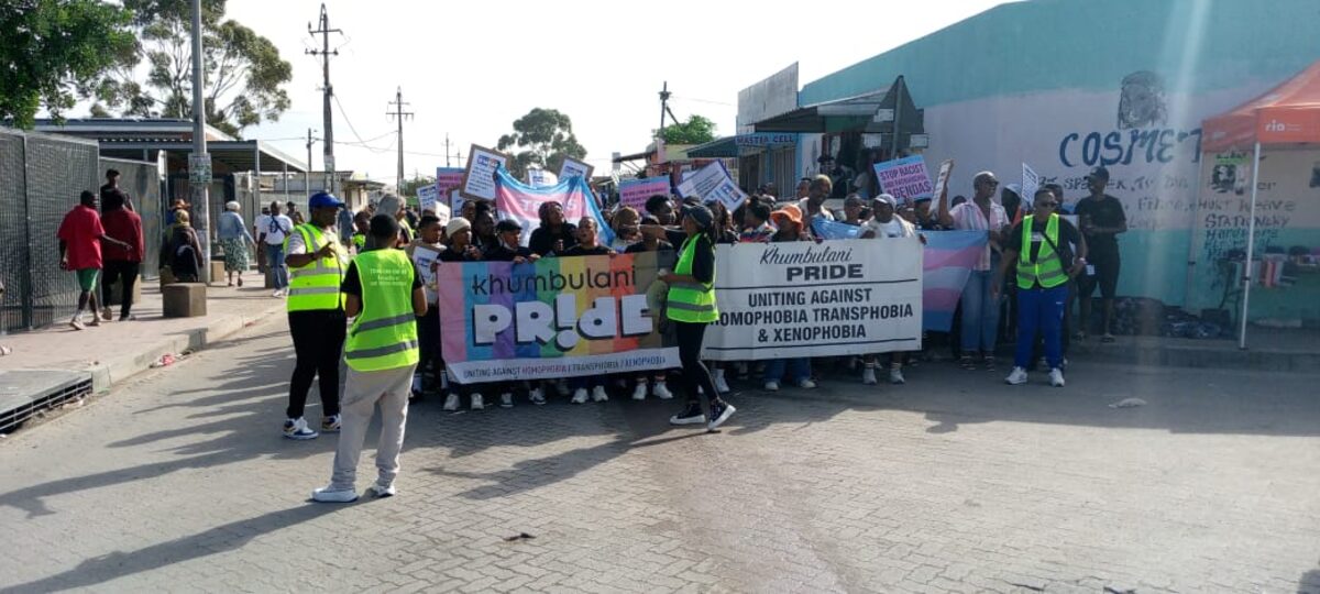 Over 100 march in Khumbulani Pride to honour victims and promote acceptance