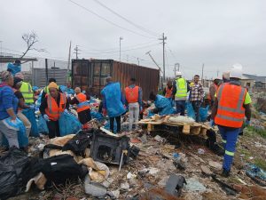 Ukwindla organises Youth Day clean-up to combat illegal dumping in Makhaza