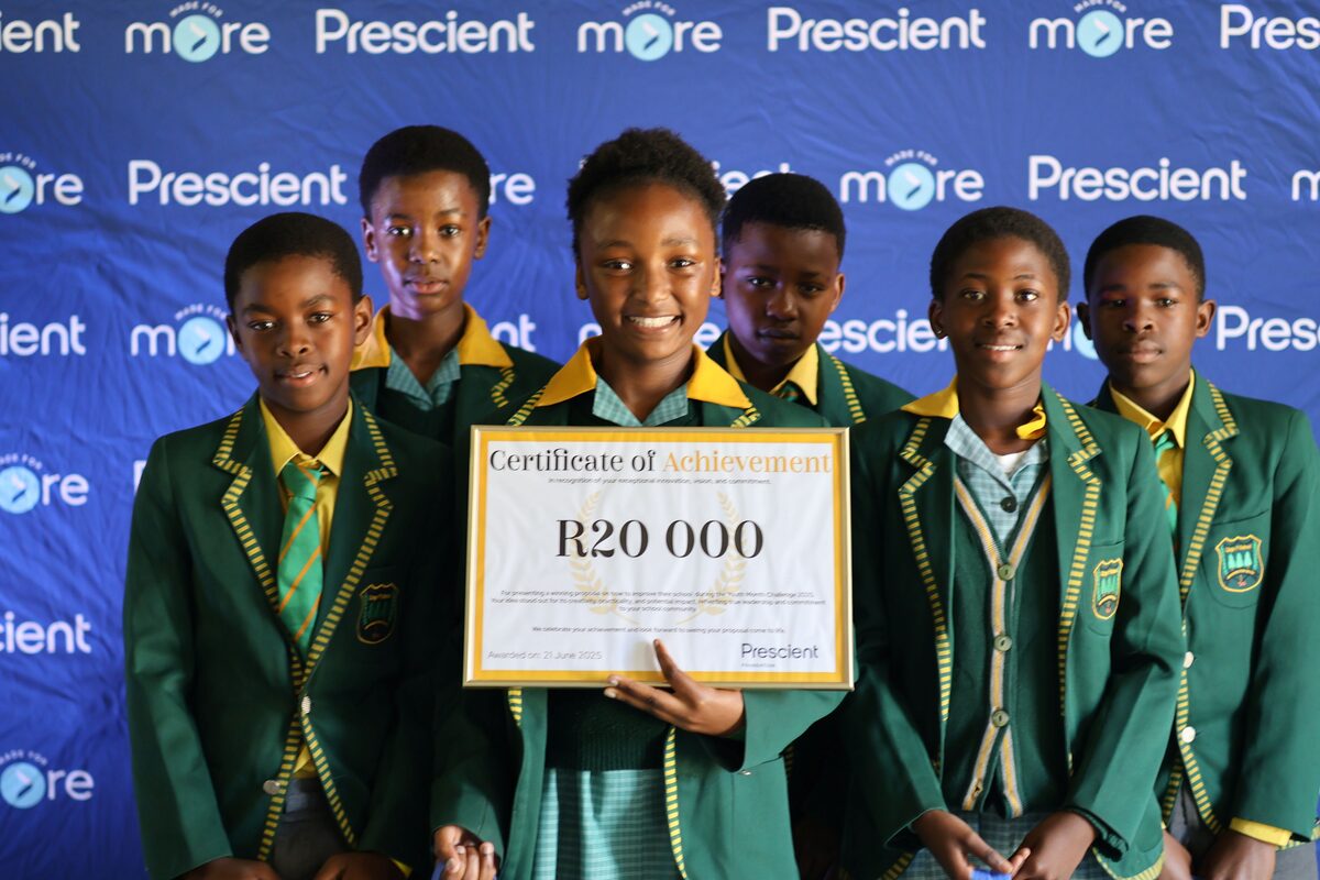 Linge learners scoop prize money for their school and peers