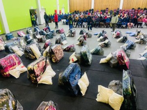 Site C flood victims receive blankets and food parcels from ForAfrica