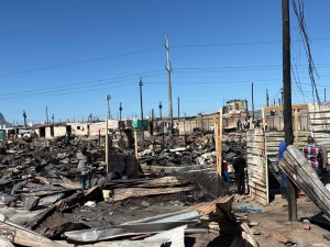 More than 400 people devastated by shack fires this past weekend