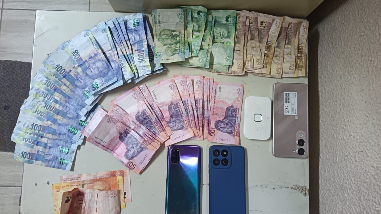 An undisclosed amount of cash found inside the vehicle was confiscated by police.