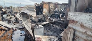 Mpetha Square fire in Nyanga leaves 48 people displaced