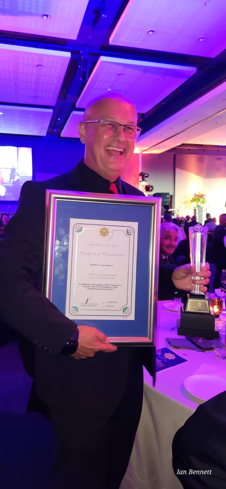 Nyanga police commander wins Visible Policing Employee of the Year Award