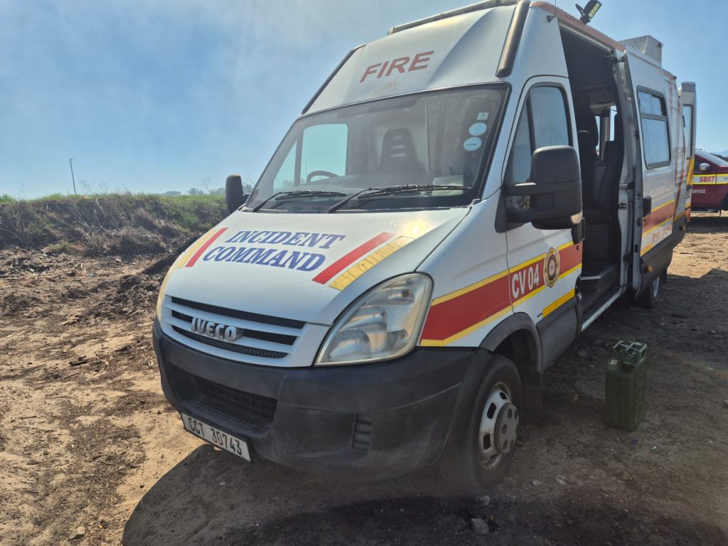 Emergency services at the scene