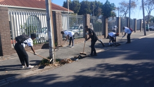 Green Riders trainees give back to Langa community