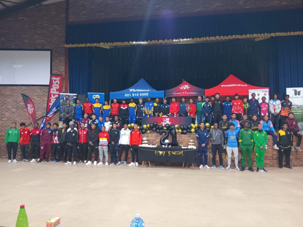 The captains of the teams taking part in the tournament.