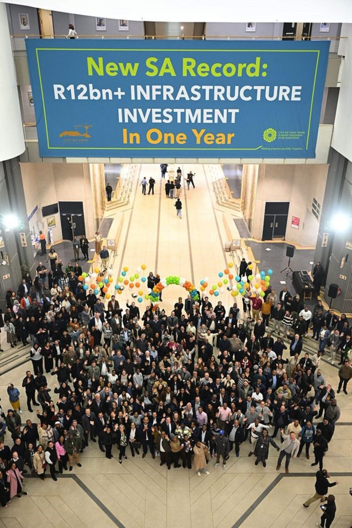 Cape Town Mayor announces SA-record infrastructure investment