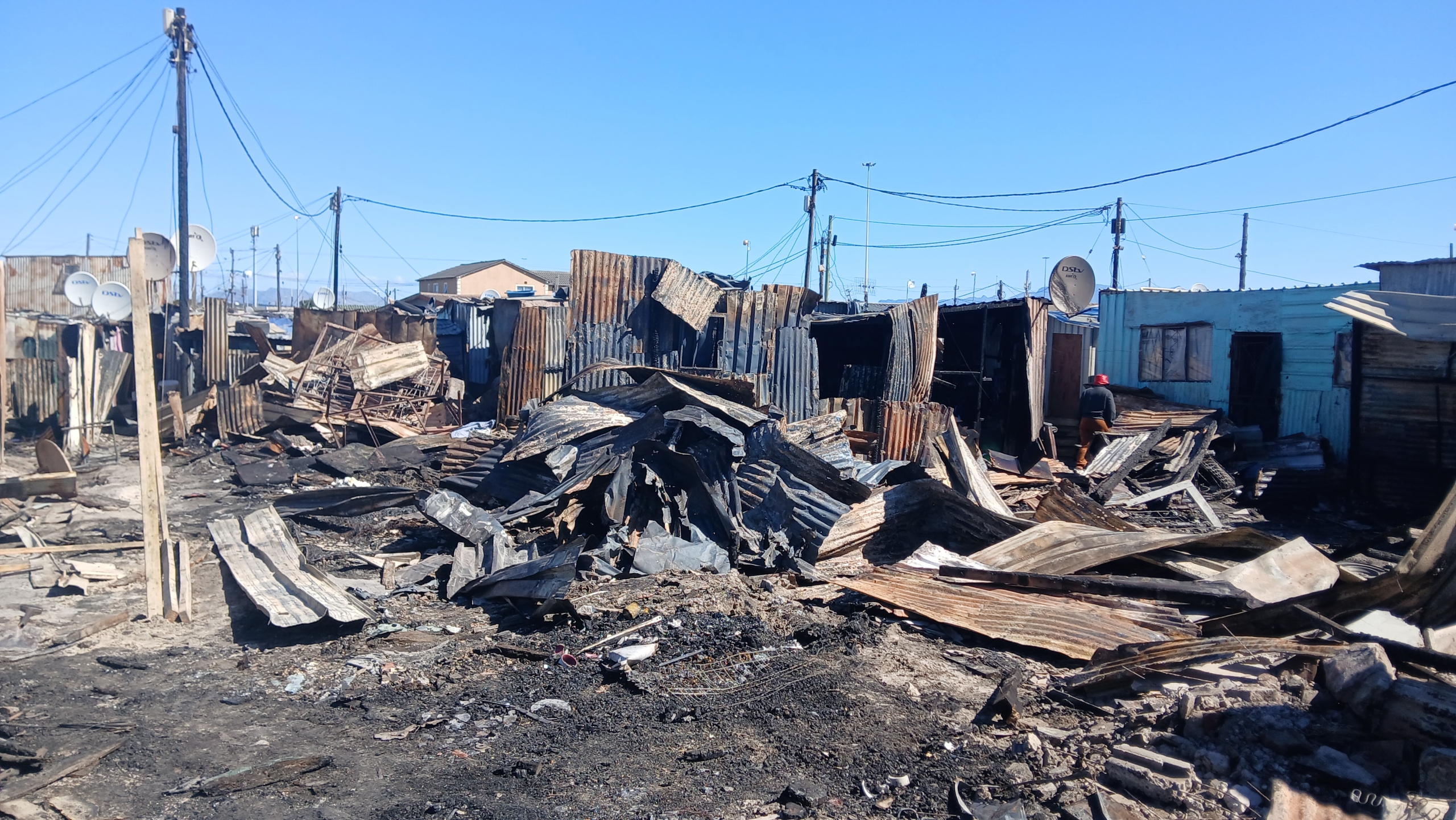 18 shacks burn down in Khayelitsha, 47 left destitute