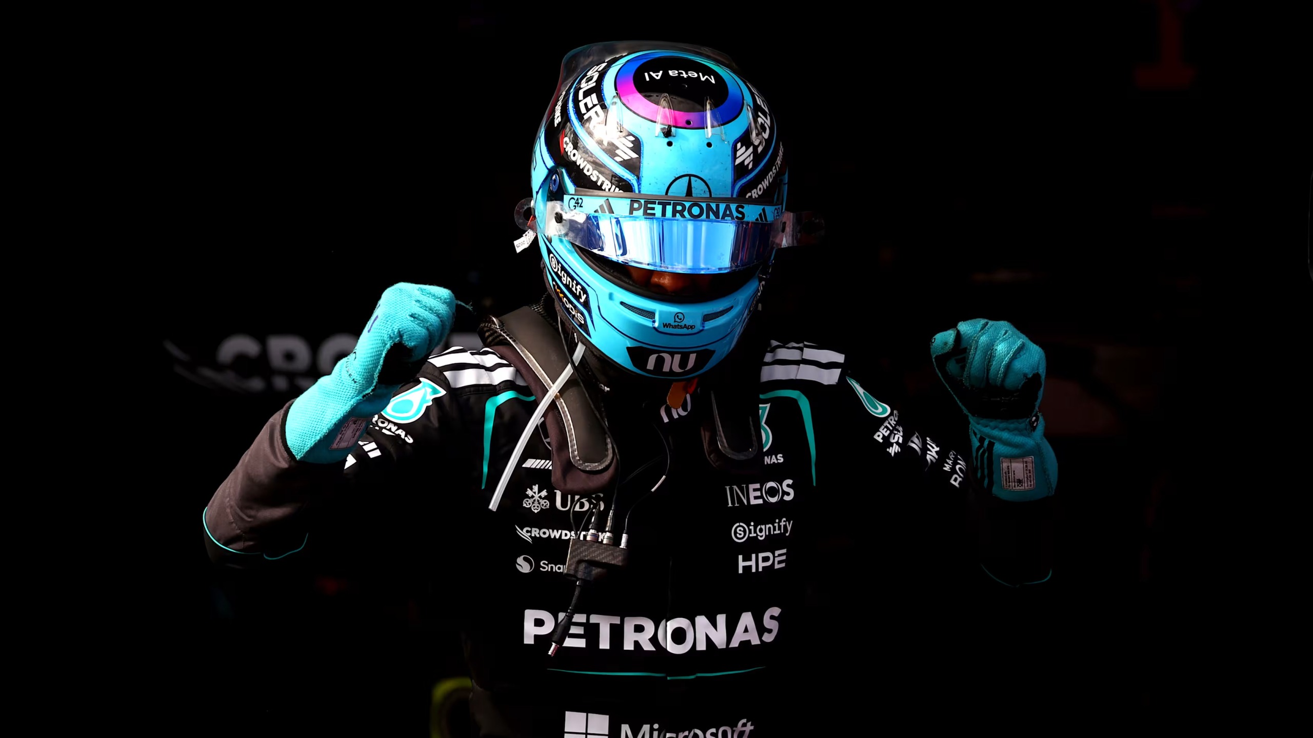 F1: Brit George Russell wen opwindende Aussie-GP
