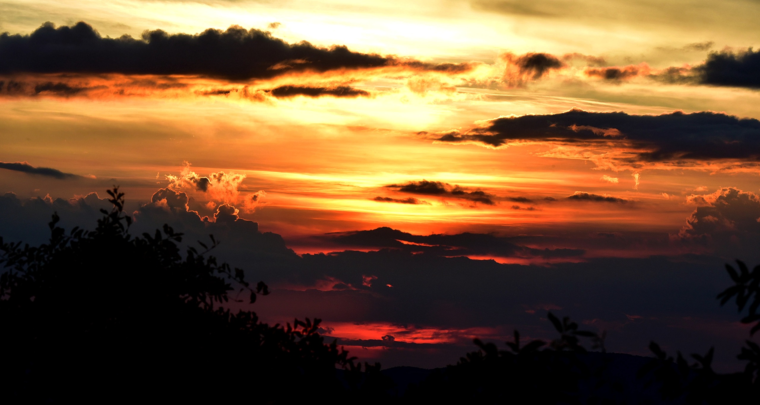 Lesersfoto: Sonsondergang in Limpopo
