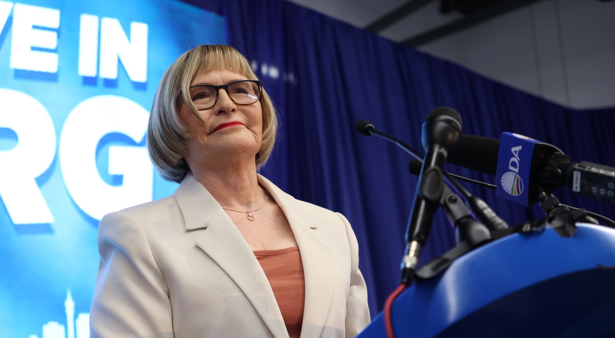 Helen Zille by DA-federale kongres: ‘Ons glo in ’n nasie wat nie deur ras nie, maar deur beginsels gedefinieer word’