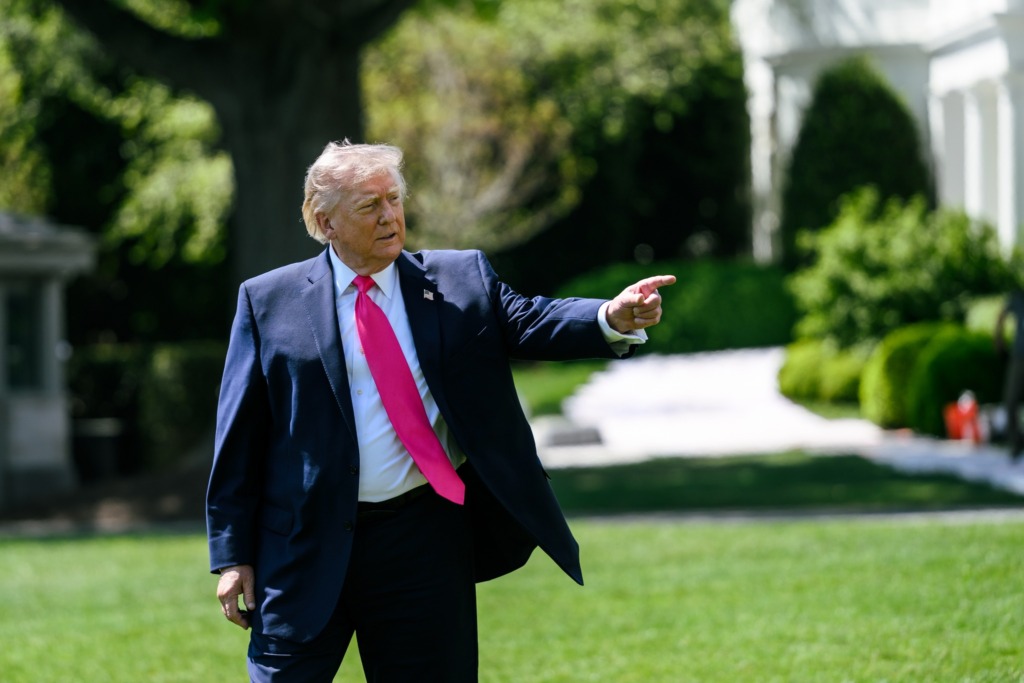 Die Amerikaanse president Donald Trump.