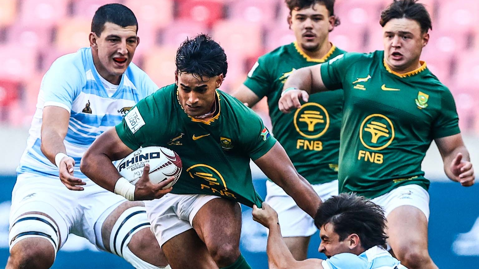 Junior Bokke skop o. 20-Rugbykampioenskap met oortuigende sege af