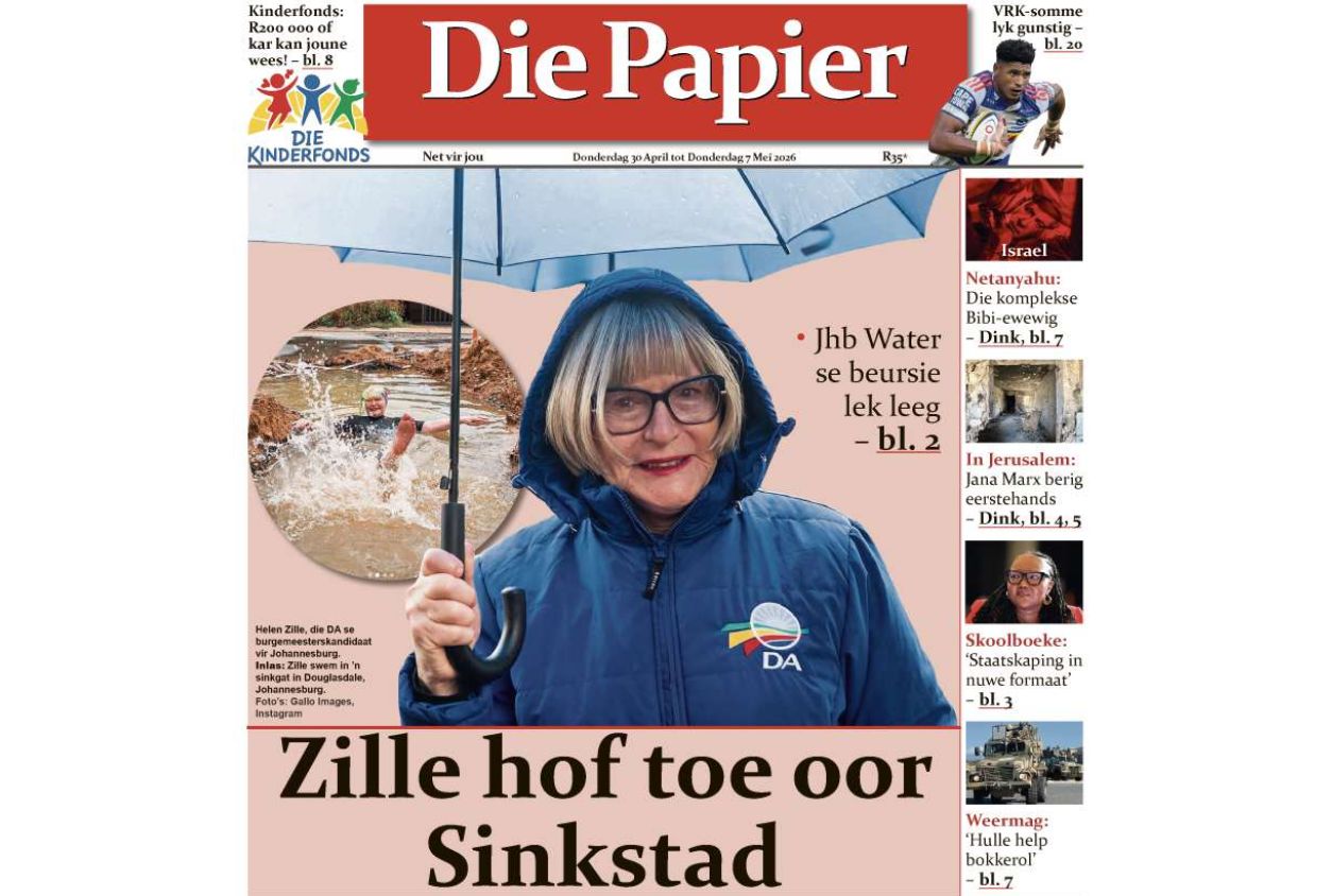Die splinternuwe uitgawe van Die Papier is vandag al op die rakke en aanlyn beskikbaar